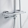 Душевая стойка Rose R3936 настенная цвет хром