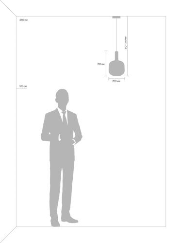 Светильник подвесной Freya Zelma Modern FR8012PL-01AM - фото 4
