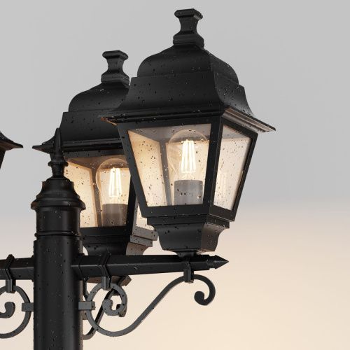 Светильник садово-парковый Maytoni Outdoor Abbey Road O003FL-03B - фото 5