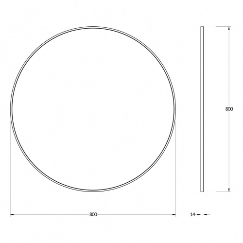Зеркало в ванную Evoform Impressive BY 7545 80х80 - фото 2