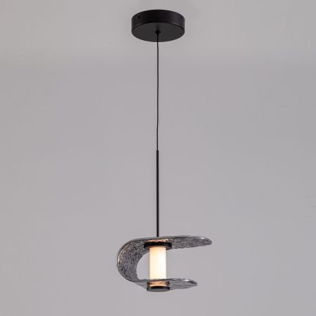 Светильник подвесной Delight Collection MD24020901-1A black/smoky