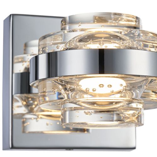Бра Delight Collection Indiana (Индиана) MB22030002-1A chrome/clear - фото 2