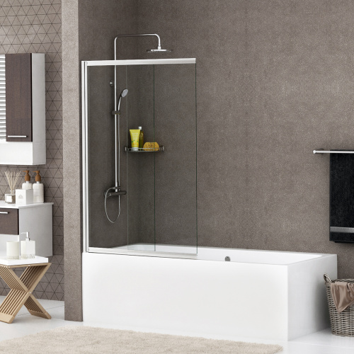 Душевая шторка WasserKRAFT Main 41S 41S02-100WS 100x140 стекло прозрачное 6 мм - фото 3