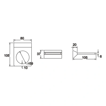 Стакан Rose RG16 RG1612
