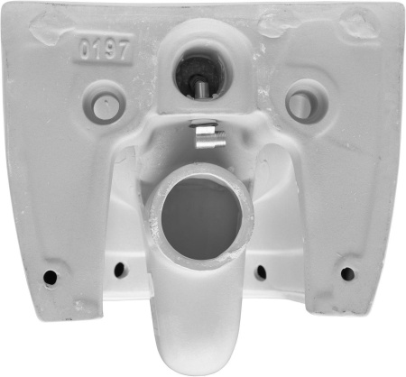 Чаша унитаза подвесная Allen Brau Liberty 4.33009.20 цвет белый без сиденья безободковая каскадный смыв