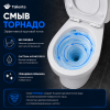 Унитаз напольный с бачком Taliente Aterno Vortex AT25044 белый с сиденьем микролифт безободковый душевой смыв
