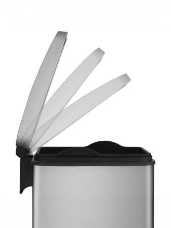 Ведро мусорное педальное WeltWasser WW TOBER BL 8L (10000003982)