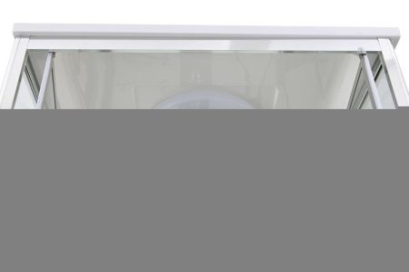 Душевая кабина AvaCan V V2090 90х90 квадратная с крышей ориентация универсальная