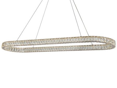 Люстра подвесная Newport 8580 8580/140 C oval chrome