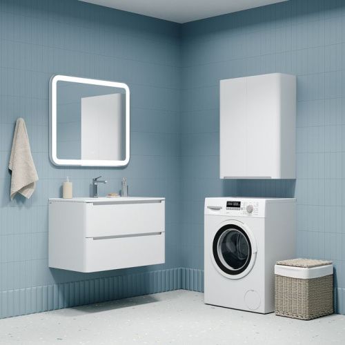 Шкаф IDDIS Edifice EDI60W0i97 60х24х80 подвесной цвет белый - фото 2