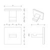 Крючок Decor Walther Brick 593900