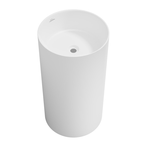 Раковина акриловая Wellsee Chalice Perfection 230612000 45х45 напольная цвет белый матовый без отверстий под смеситель - фото 2 Раковина акриловая Wellsee Chalice Perfection 230612000 45х45 напольная цвет белый матовый без отверстий под смеситель - фото 2