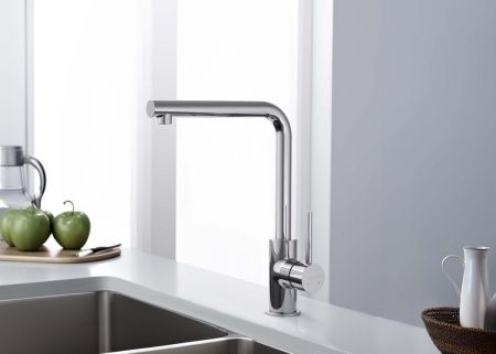 Смеситель для кухни Aquatek ЕВРОПА AQ1380CR на мойку хром