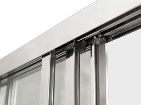 Душевой уголок Grossman Alba GR-9090Al1 90х90 стекло прозрачное профиль хром без поддона