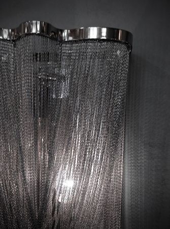 Светильник настенный Delight Collection Stream (Стреам) KM011W-2B steel