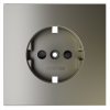 Накладка для розетки с заземлением и защитными шторками VOLTUM S70 VLS000704