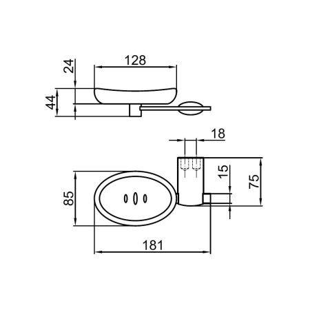 Мыльница Webert Aria AI500101015