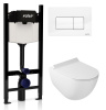 Комплект унитаз с инсталляцией Valsir KIT VSWG 7317 Slim P1