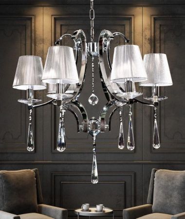 Люстра подвесная Lumina Deco Venisia (Венисиа) LDP 8810-6 SL