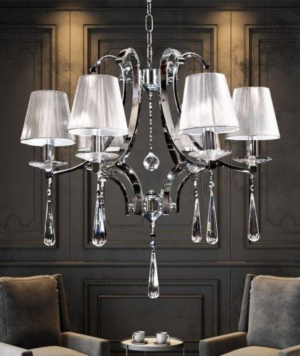 Люстра подвесная Lumina Deco Venisia (Венисиа) LDP 8810-6 SL - фото 2