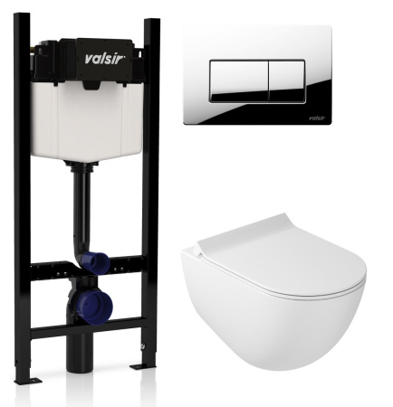 Комплект унитаз с инсталляцией Valsir KIT VSCR 7317 Std P1