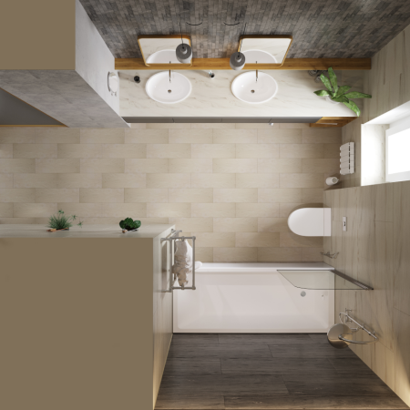 Ванна акриловая 1ACReal Palermo Щ0000028758 180х80 пристенная прямоугольная без ножек и каркаса