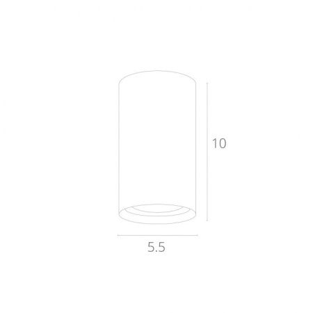 Светильник потолочный Arte Lamp Unix (Уникс) A1516PL-1BK