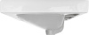 Раковина керамическая Aquanet Flash 00333265 51х47 полувстраиваемая цвет белый 1 отверстие под смеситель