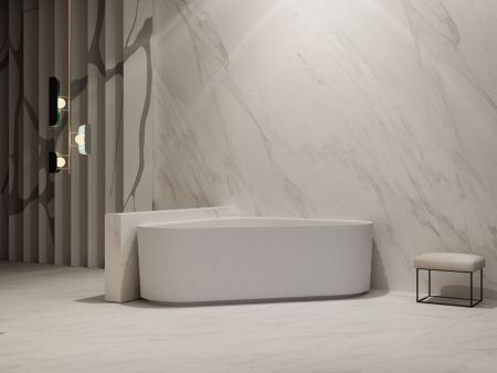 Ванна акриловая Abber AB9446MW 150х150 угловая четверть круга с каркасом