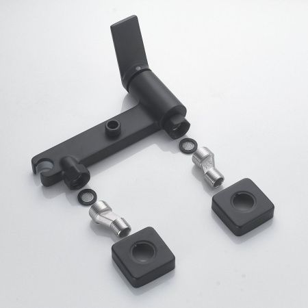 Гигиенический душ со смесителем Shevanik S4105H-1 черный