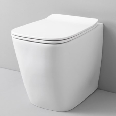 Чаша унитаза приставная Artceram A16 ASV004 01 00 цвет белый без сиденья безободковая душевой смыв