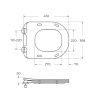 Крышка сиденье для унитаза BelBagno  BB2034SC