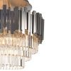 Люстра потолочная Natali Kovaltseva Bellezza ll (Беллезза лл) BELLEZZA II 91007/9C SILVER