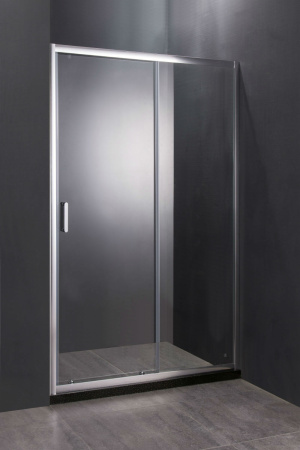 Душевая дверь Orange E02-140TCR 141х190 стекло прозрачное профиль хром глянцевый