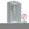 Душевая кабина Niagara Classic 23101424RG 120х80 асимметричная с крышей ориентация правая