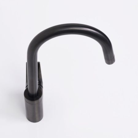 Смеситель для кухни Wasserkraft Wiese 8400 8407 на мойку серый