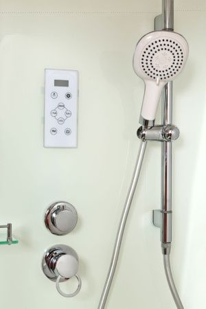 Душевая кабина AvaCan V8015 80х80 квадратная с крышей ориентация универсальная