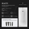 Ванна чугунная Vinsent Veron Haiti VHT1708042 170х80 пристенная прямоугольная с ножками