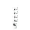 Смеситель для душа Gessi Inciso 58218#031 встраиваемый в стену хром с термостатом (внешняя часть)