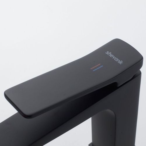 Смеситель Shevanik S4601H на раковину черный - фото 5