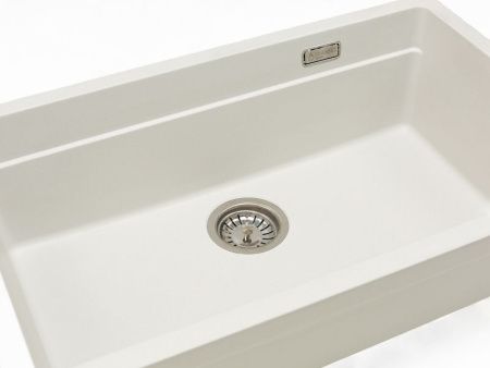 Кухонная мойка Grandex Aqua 500301 75х45 цвет белый поверхность матовая