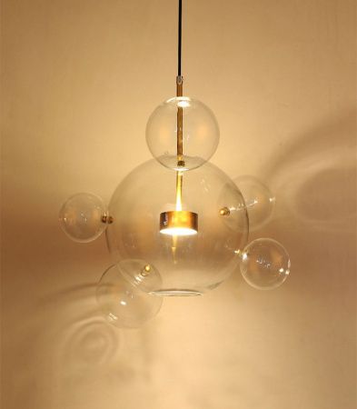 Светильник подвесной Delight Collection Bubbles (Бубблес) KG0943P-1 gold