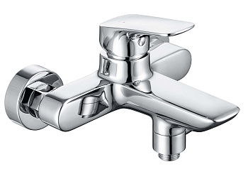 Смеситель для ванны Aquatek ВЕГА AQ1040CR настенный хром без термостата