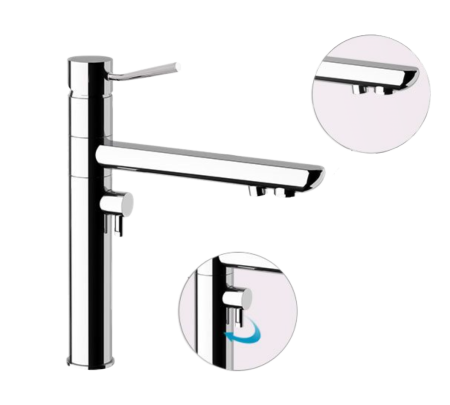 Смеситель для кухни Remer Minimal N40DW на мойку хром