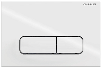 Клавиша смыва механическая CHARUS Elegia FP.320.11.01 цвет белый глянцевый