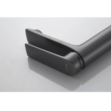 Смеситель Knotlor MUSE KN-60/GM на раковину вороненая сталь