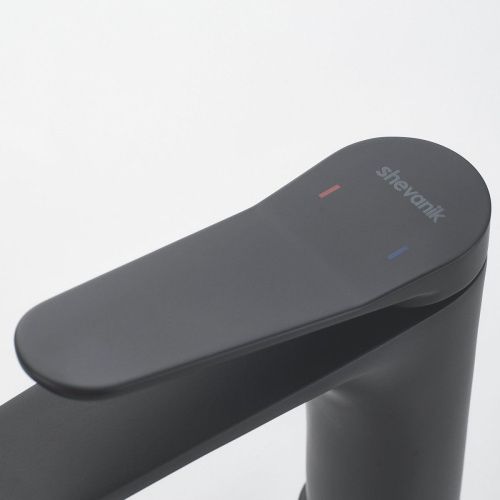 Смеситель Shevanik S6201H на раковину черный - фото 5