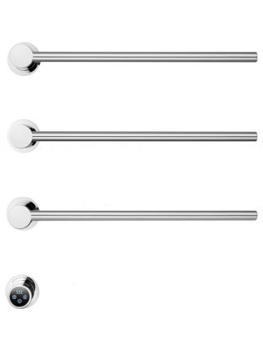 Полотенцесушитель электрический Wonzon & Woghand Hamburg WW-AL313-CR 45х50 хром - фото 2