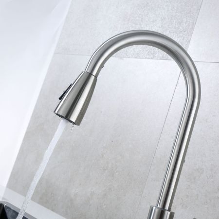 Смеситель для кухни TSARSBERG TSB-123-001 на столешницу хром