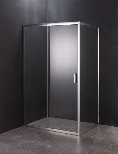 Душевой уголок Orange E23-12080TCR 120х80 стекло прозрачное профиль хром без поддона - фото 2